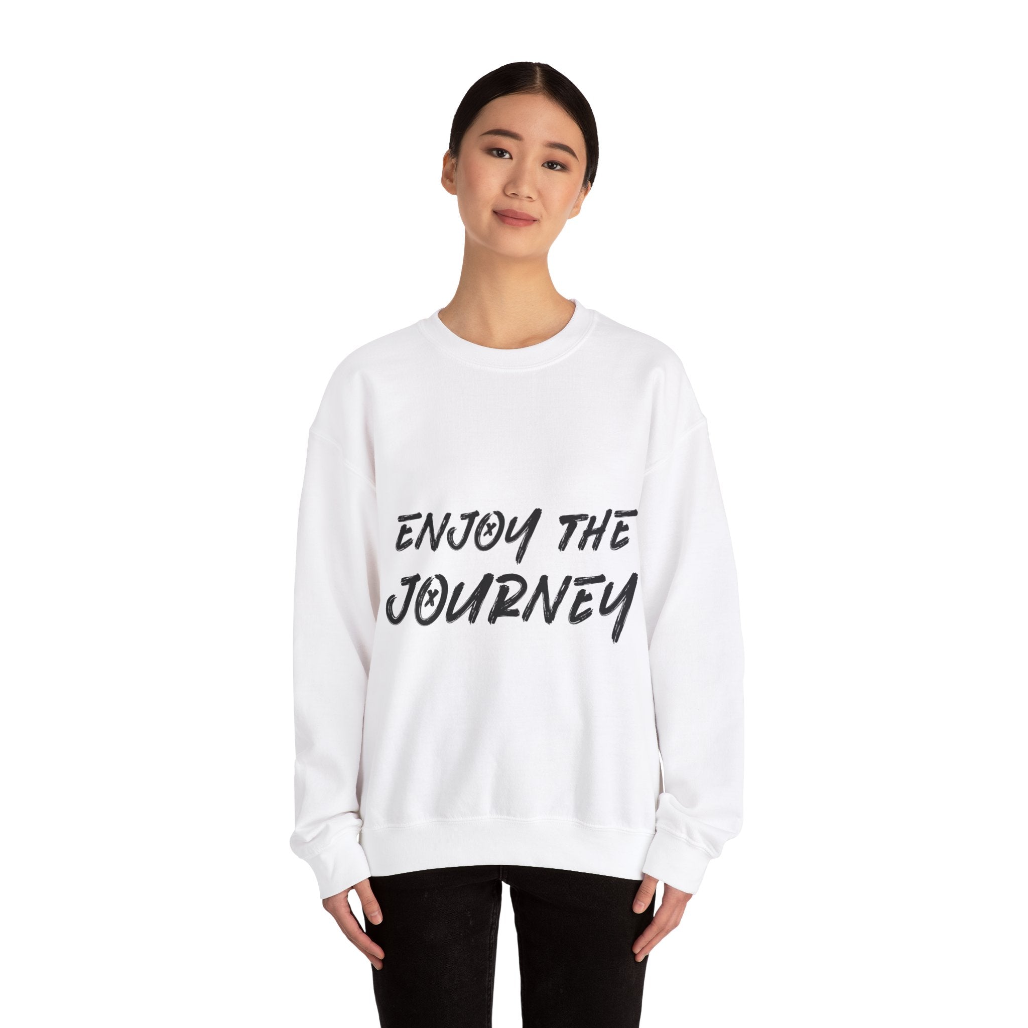 Image of Sudadera unisex de cuello redondo Heavy Blend™: cómoda, duradera y ecológica para una comodidad durante todo el año